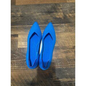 Retired‎ Rothy’s in Peacock Blue point shoes